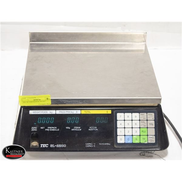 TEC SL-2200 DIGITAL SCALE