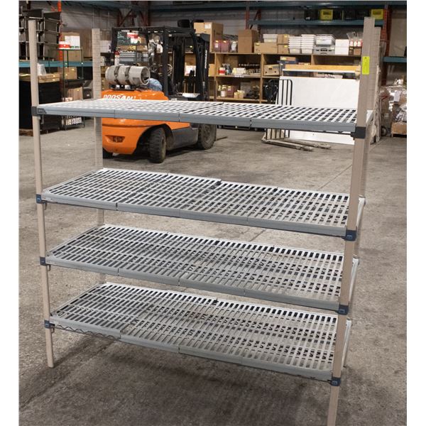 24" X 60" X 69" METRO MAX PLASTICK RACKING