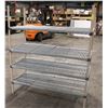 Image 1 : 24" X 60" X 69" METRO MAX PLASTICK RACKING