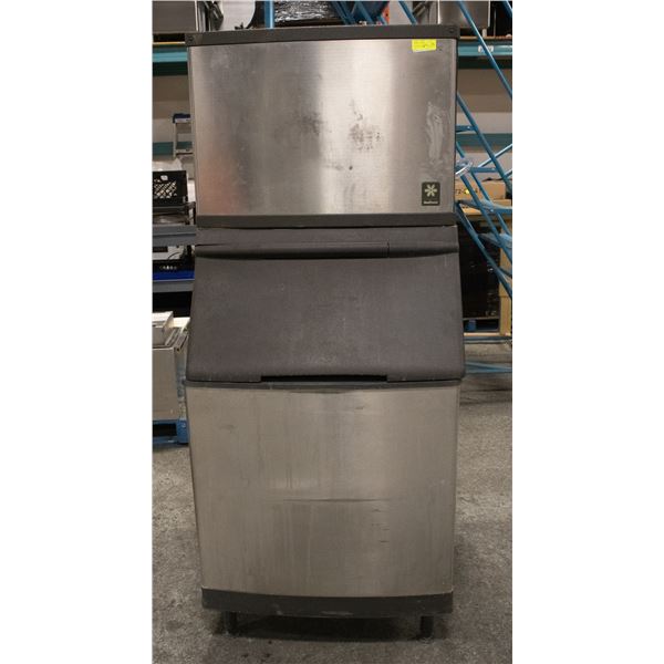 MANITOWOC ICE MAKER W/ICE BIN