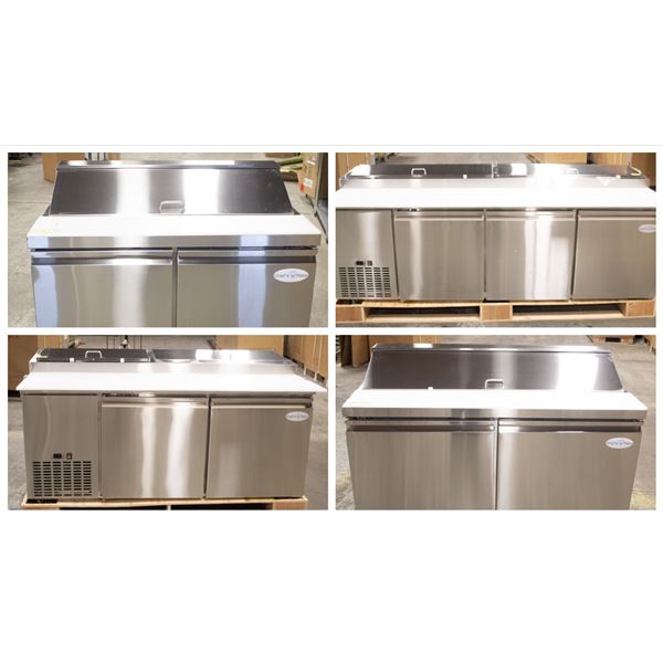 FEATURED LOTS: BRAND NEW PREP TABLES