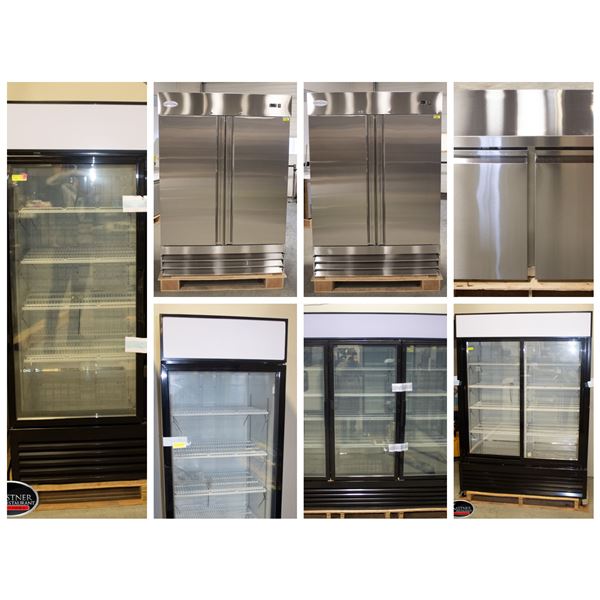FEATURED LOTS BRAND NEW COOLERS & FREEZERS