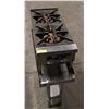 U.S RANGE DOUBLE BURNER STOCK POT RANGE