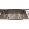 Image 3 : 18" X 17" X  11" 3 WELL S/S SINK WITH FAUCET & PRE