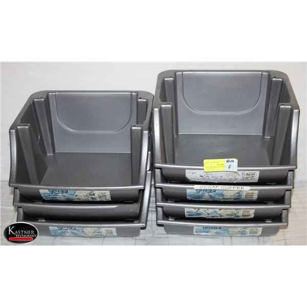 7 STACKABLE CONDIMENT HOLDERS