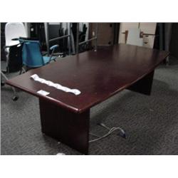 Mahogany 8 Ft. Boardroom Table