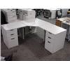 Image 1 : Grey L-shape Workstation