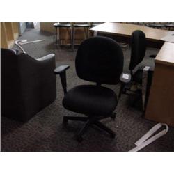 Black Mid Back Multileaver Task Chair