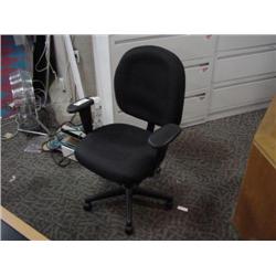 Black Mid Back Multi  Lever Task Chair