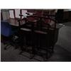 Image 1 : 4 Mahogany Luggage Racks