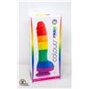 Image 1 : NSNOVELTIES 8" SUCTION BASE PRIDE DILDO
