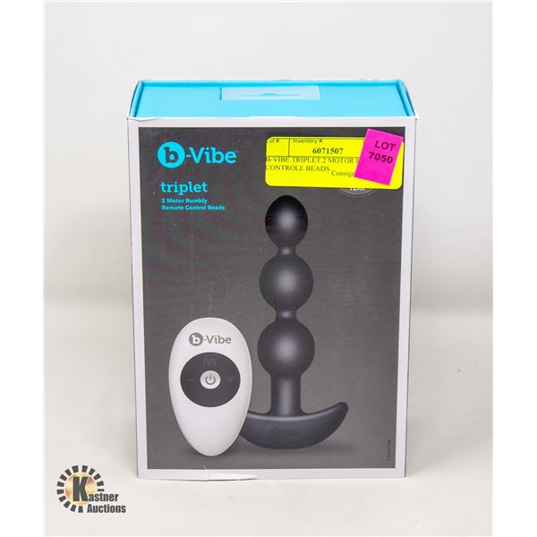 B-VIBE TRIPLET 2 MOTOR REMOTE CONTROLE BEADS