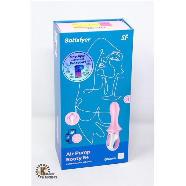 SATISFYER INFLATABLE ANAL VIBRATOR
