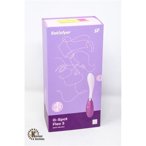 SATISFYER INFLATABLE RABBIT VIBRATOR
