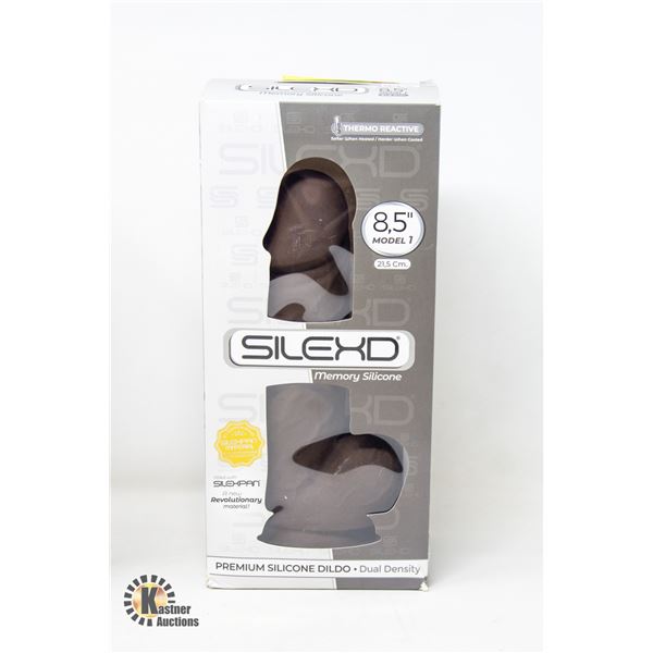SILEXD 8.5" DUAL DENSITY MEMORY SILICONE DILDO