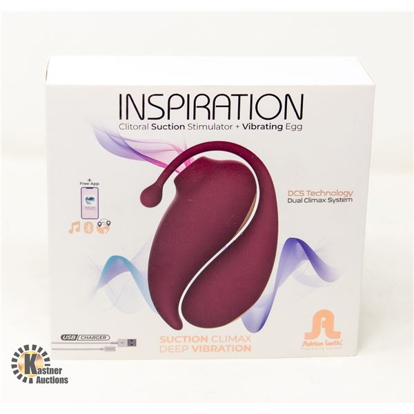 INSPIRATION CLITORAL SUCTION STIMULATOR &