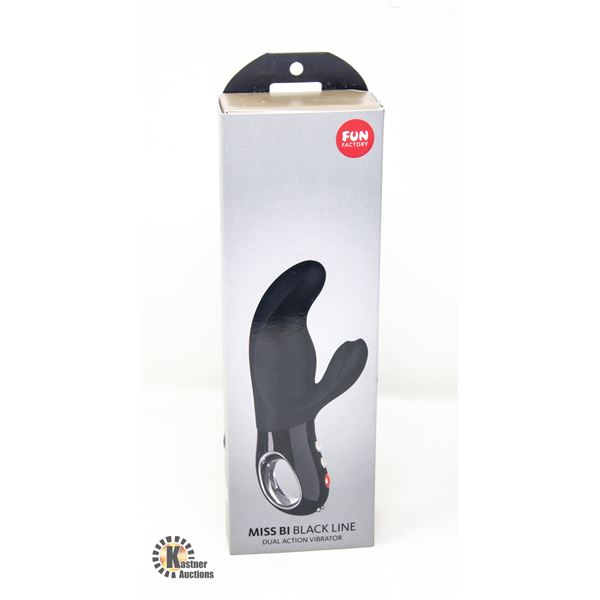 FUN FACTORY MISS BI BLACK LINE DUAL ACTION