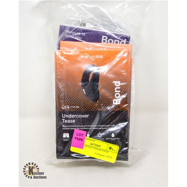 WE-VIBE BOND UNDERCOVER TEASE