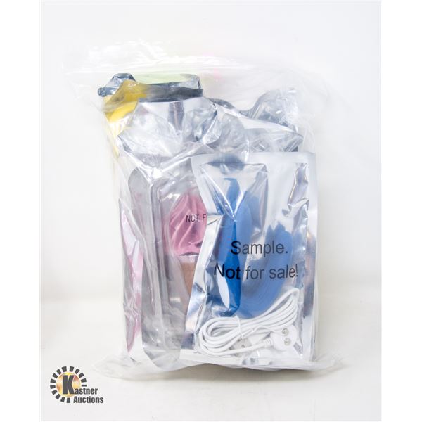 4 ASSORTED SAMPLE ADULT TOYS
