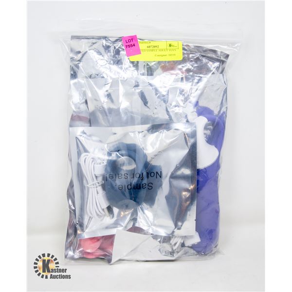 4 ASSORTED SAMPLE ADULT TOYS