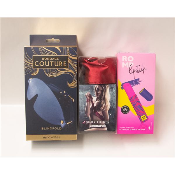 LIBERATOR SILKY TIE UPS, BONDAGE COUTOUR BLINDFOLD