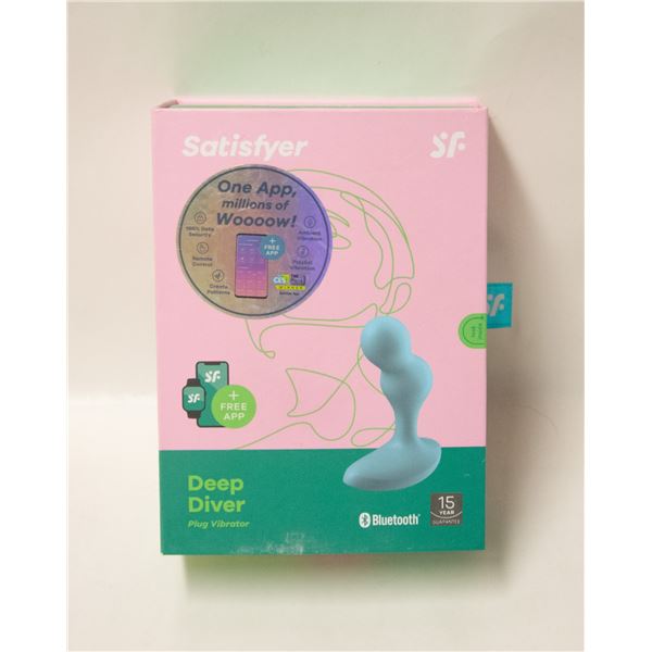SATISFYER DEEP DIVER PLUG VIBRATOR APP ENABLED