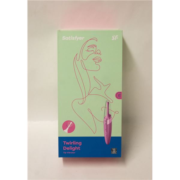 SATISFYER TWIRLING DELIGHT TIP VIBRATOR