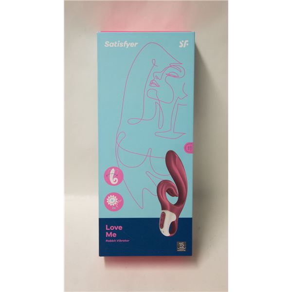 SATISFYER LOVE ME RABBIT VIBRATOR