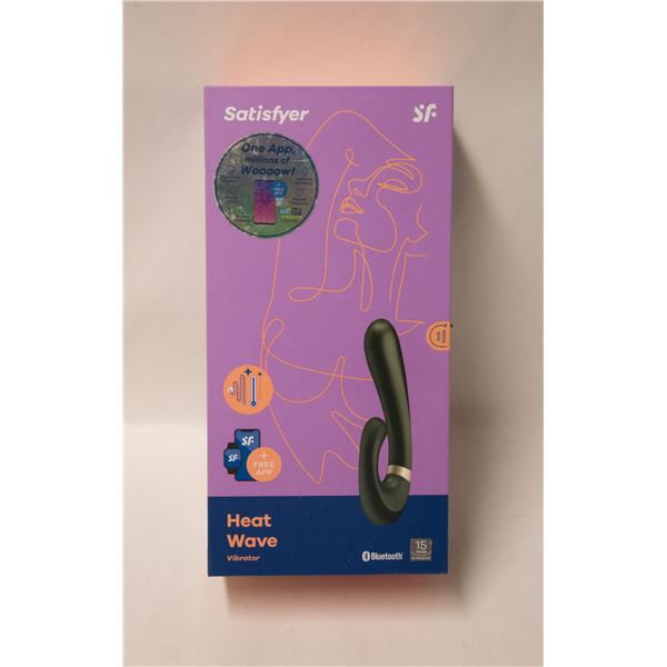 SATISFYER HEAT WAVE VIBRATOR APP ENABLED