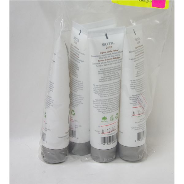 5 SUTIL LUXE VANILLA PERSONAL LUBRICANTS 60ML