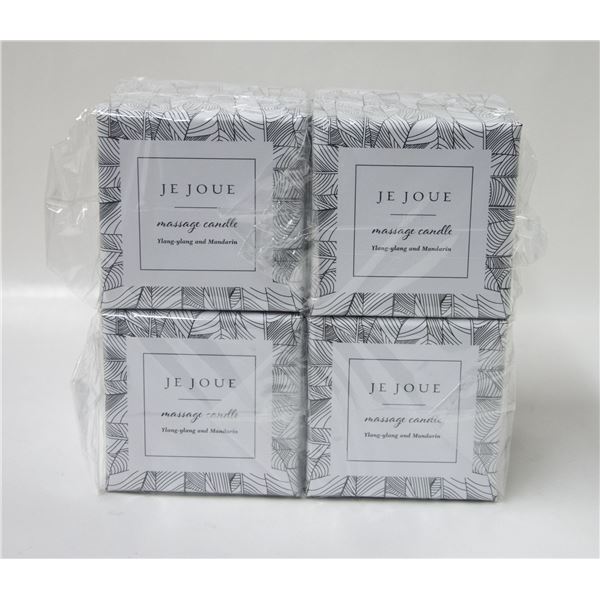 4 NEW JE JOUE MASSAGE CANDLE YLANG-YLANG AND