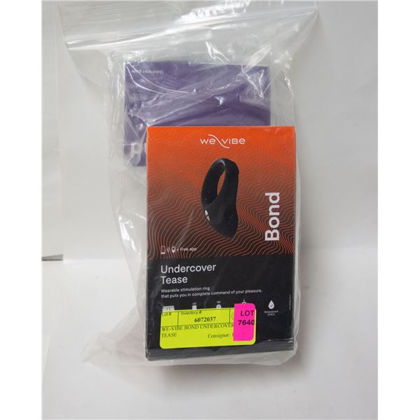 WE-VIBE BOND UNDERCOVER TEASE