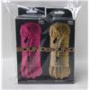 Image 1 : 2 NEW BOUND 25FT BONDAGE CORDS