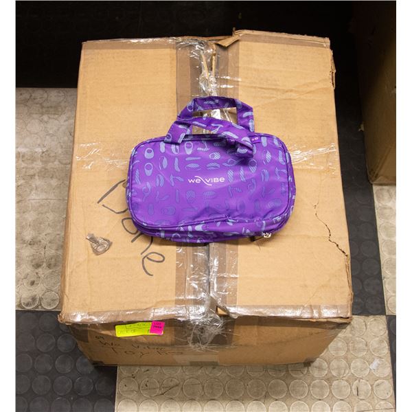 CASE OF WE VIBE TRAVEL BAGS