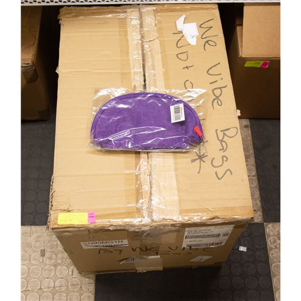 CASE OF WE VIBE TRAVEL BAGS