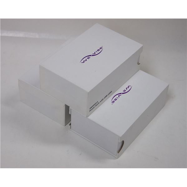 THREE WE-VIBE POWER BANK W/ USB CABLE