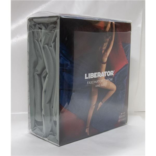 LIBERATOR FACINATOR THROW KING SIZE - GREY