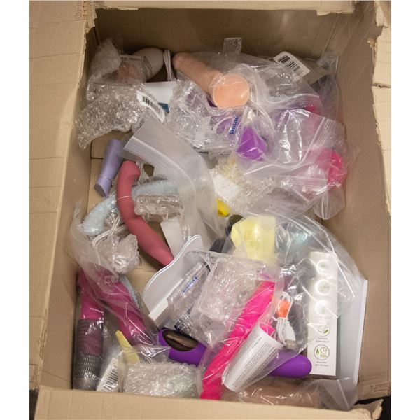 LARGE LOT OF NEW OUT OF PACKAGE ADULT TOYS
