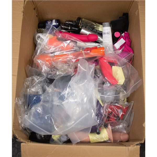 LARGE LOT OF NEW OUT OF PACKAGE ADULT TOYS