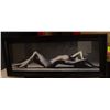 Image 1 : FRAMED 16.5" X 41" NUDE ART