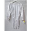 Image 1 : FAGIONI POLYESTER ROBE ONE SIZE FITS MOST - WHITE