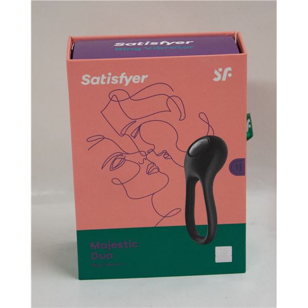 SATISFYER MAJESTIC DUO RING VIBRATOR