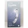 Image 1 : SATISFYER DOUBLE CRYSTAL HOT & COLD TEMP PLAY