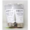 Image 1 : 4 NEW ASSORTED COOCHY OH SO SMOOTH SHAVE CREAMS