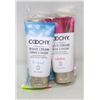 Image 1 : 4 NEW ASSORTED COOCHY OH SO SMOOTH SHAVE CREAMS