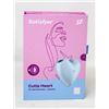 Image 1 : SATISFYER CUTIE HEART AIR PULSE STIMULATOR + VIBE