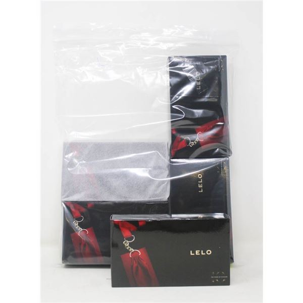 5 NEW LELO SOFT HANDCUFFS - RED