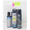 Image 1 : 4 NEW PERSONAL LUBRICANTS 2 ARE WATER BASED