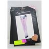 Image 1 : 2 LEG AVENUE SHEER LACE TOP STOCKINGS W. BACKSEAM