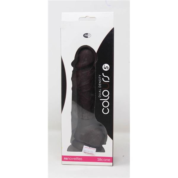 NS NOVELTIES DUAL DENSITY 5" COLOURS DILDO